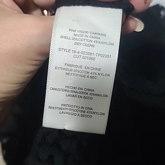 Current/Elliot The Rin Leopard Lace Design Top Size 0 - Picture 9 of 10